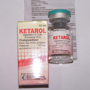 Ketarol Ketamine 50mg/1ml